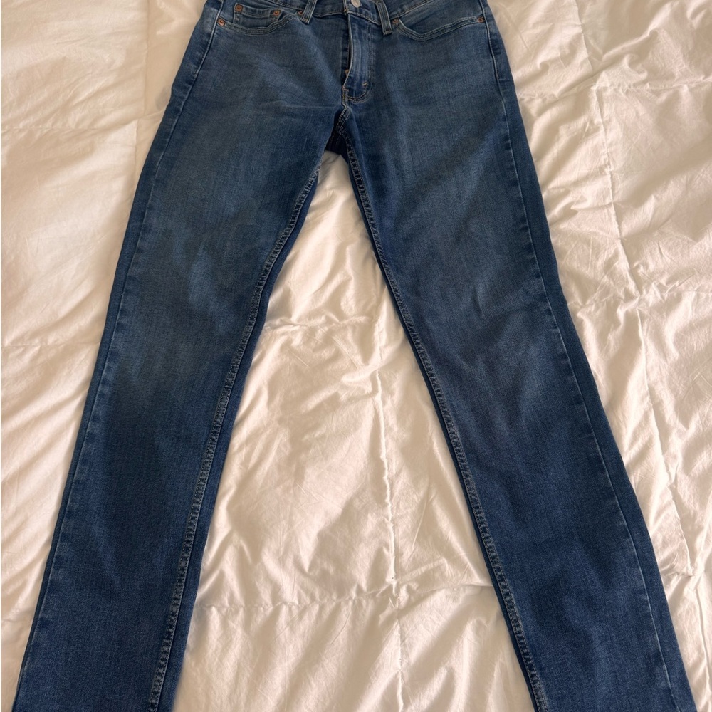 Levi's 511 Stretch Denim in Dark Blue